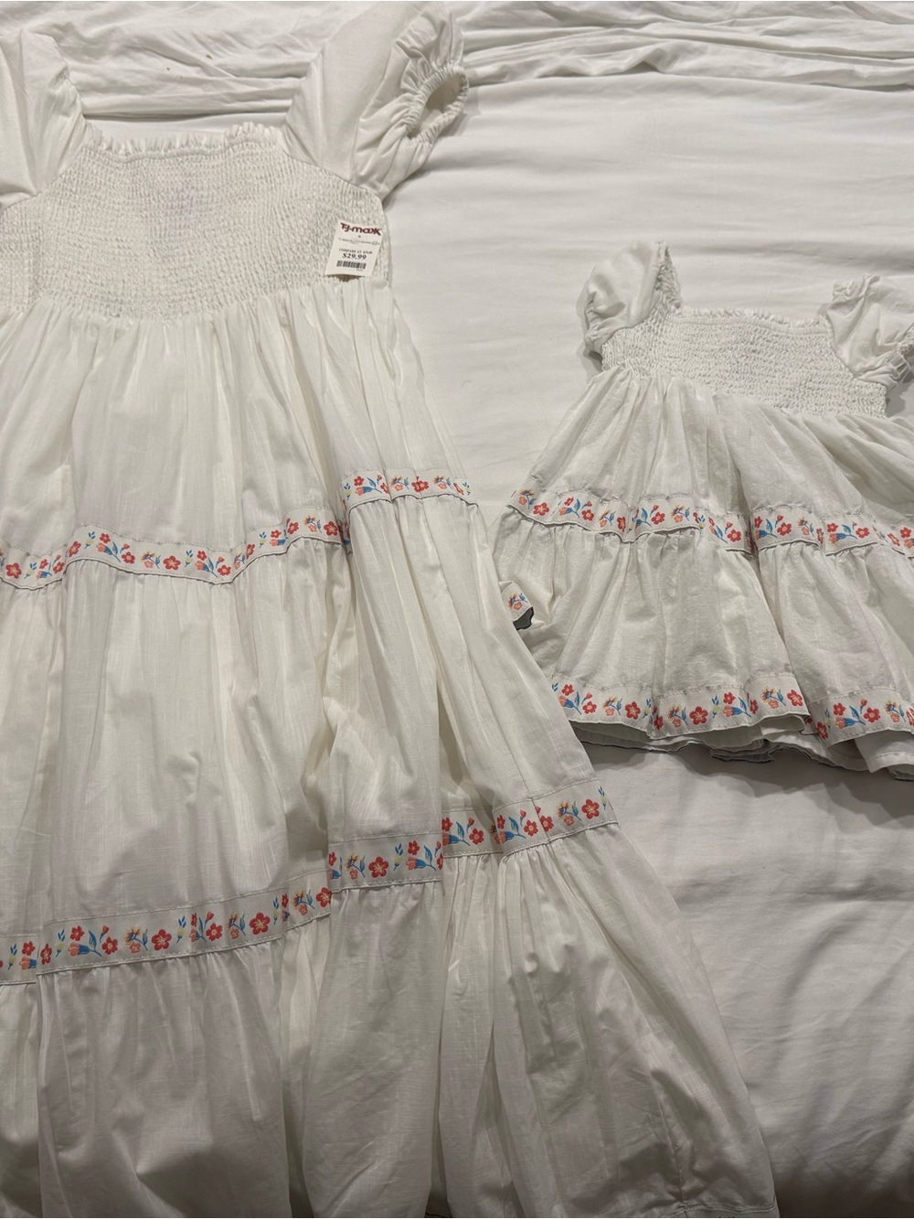 Mommy & Me Matching Dresses (Women size 6 and toddler size 3T) - NEVER WORN